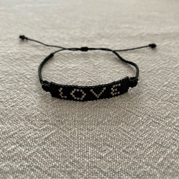 Handmade Gold/Silver Plated Love Bracelet - Picture 5 of 5